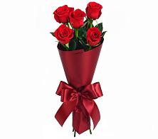 Букет 5 Красных роз Эдлесс Лав в Куртамыше