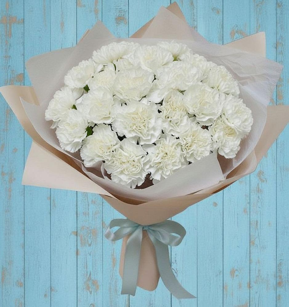 Букет цветов из: Гвоздики в Куртамыше