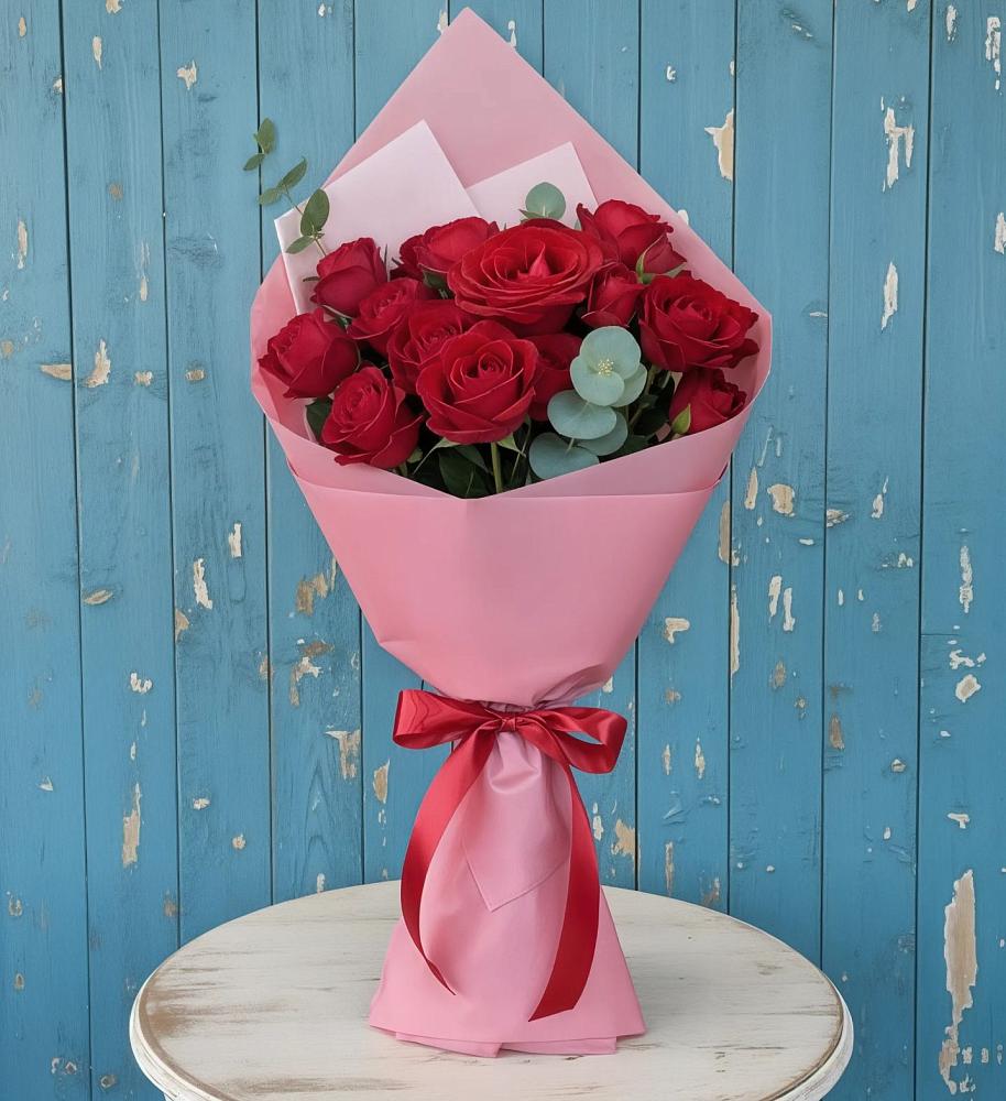 Букет цветов из: Розы в Куртамыше