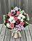 Букет цветов из: Альстромерии, Гвоздики, Розы и Хризантемы в Куртамыше