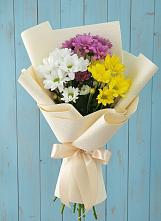 Букет цветов из:  Хризантемы в Куртамыше