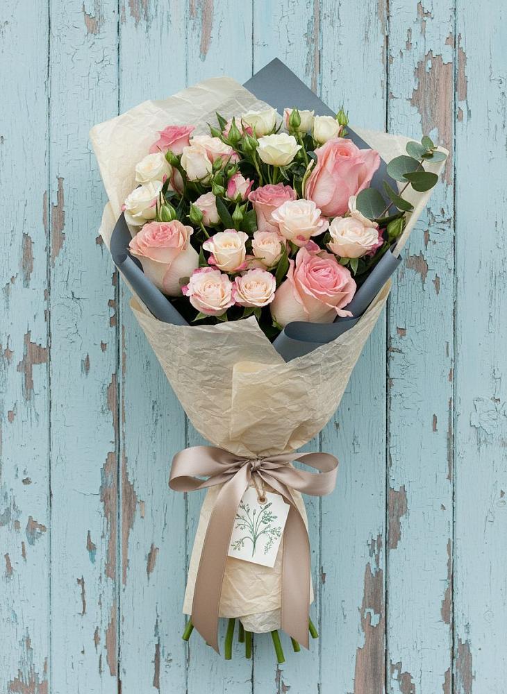 Букет цветов из: Розы в Куртамыше