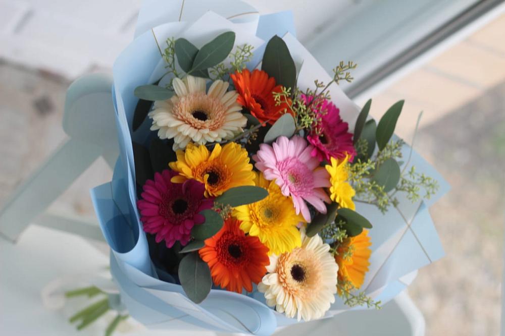 Букет цветов из: Герберы в Куртамыше