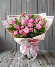 Букет Розовый кустик в Куртамыше