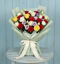 Букет цветов из:  Розы в Куртамыше
