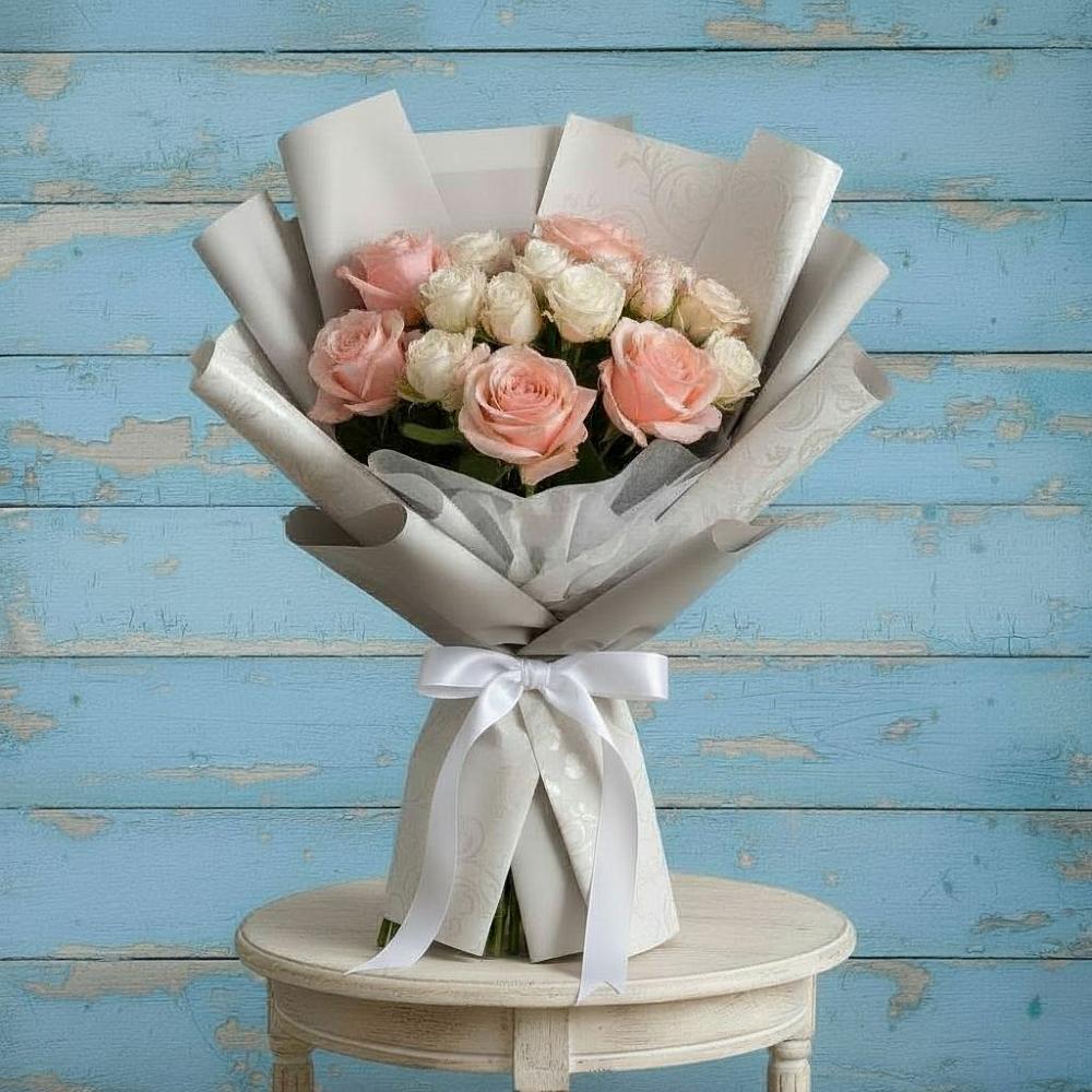 Букет цветов из: Розы в Куртамыше