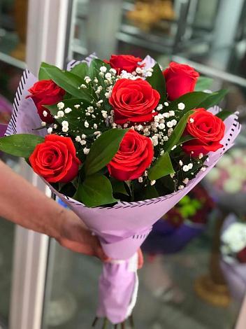 Букет цветов из: Розы в Куртамыше