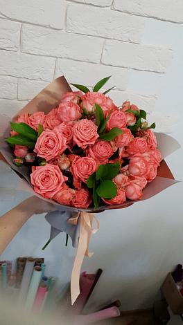Букет цветов из: Розы в Куртамыше