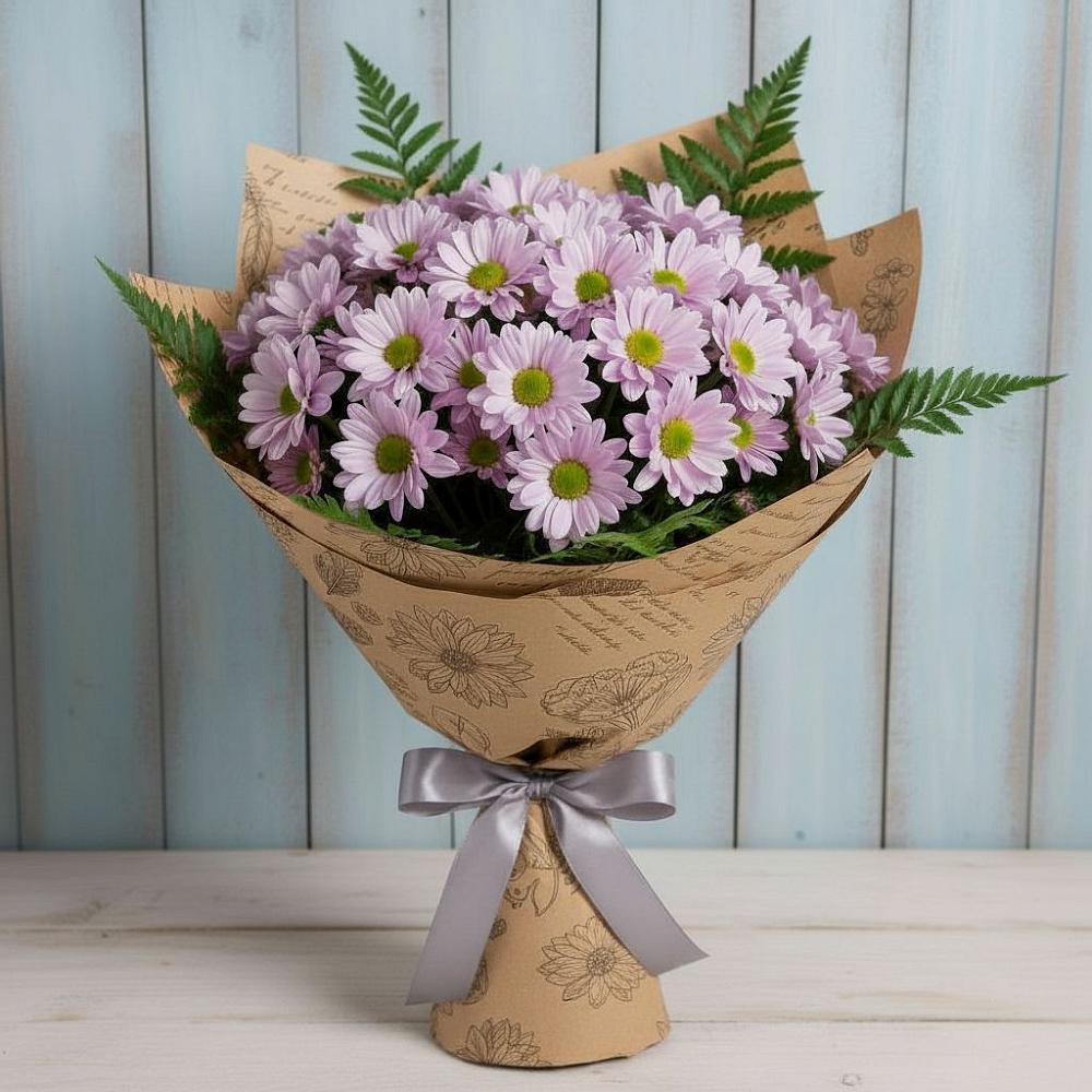 Букет цветов из: Хризантемы в Куртамыше