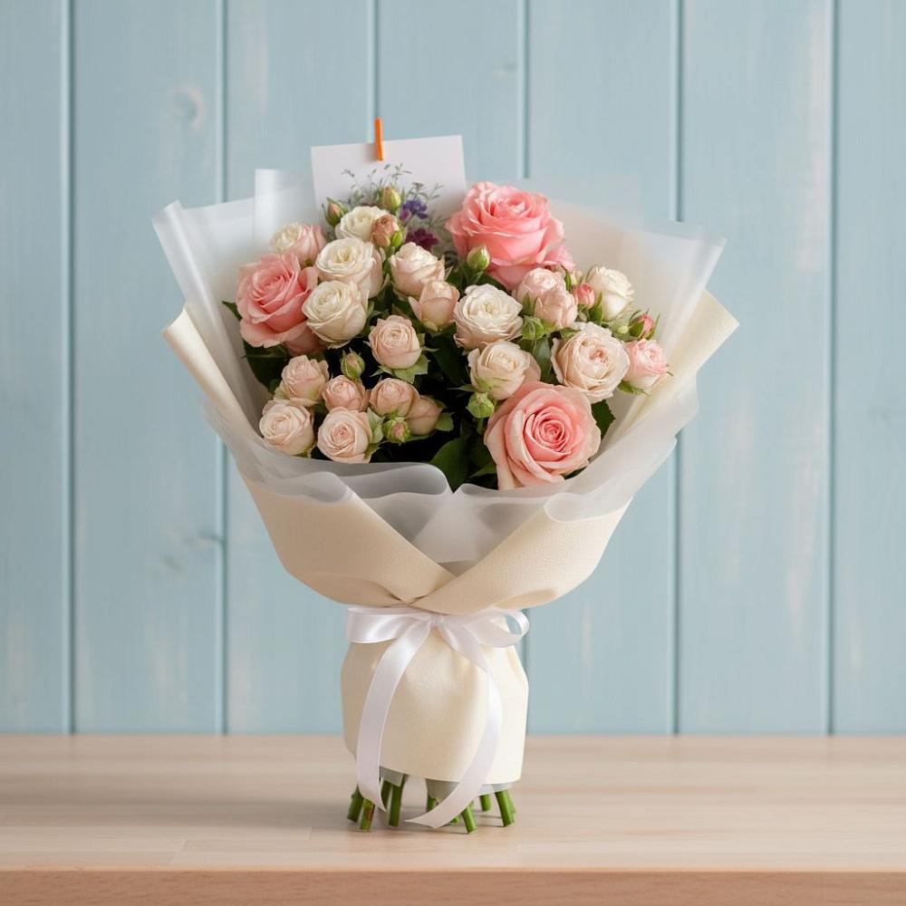 Букет цветов из: Розы в Куртамыше