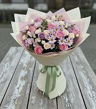 Букет цветов из:  Розы и Хризантемы #REPLACE_PRED# Куртамыше