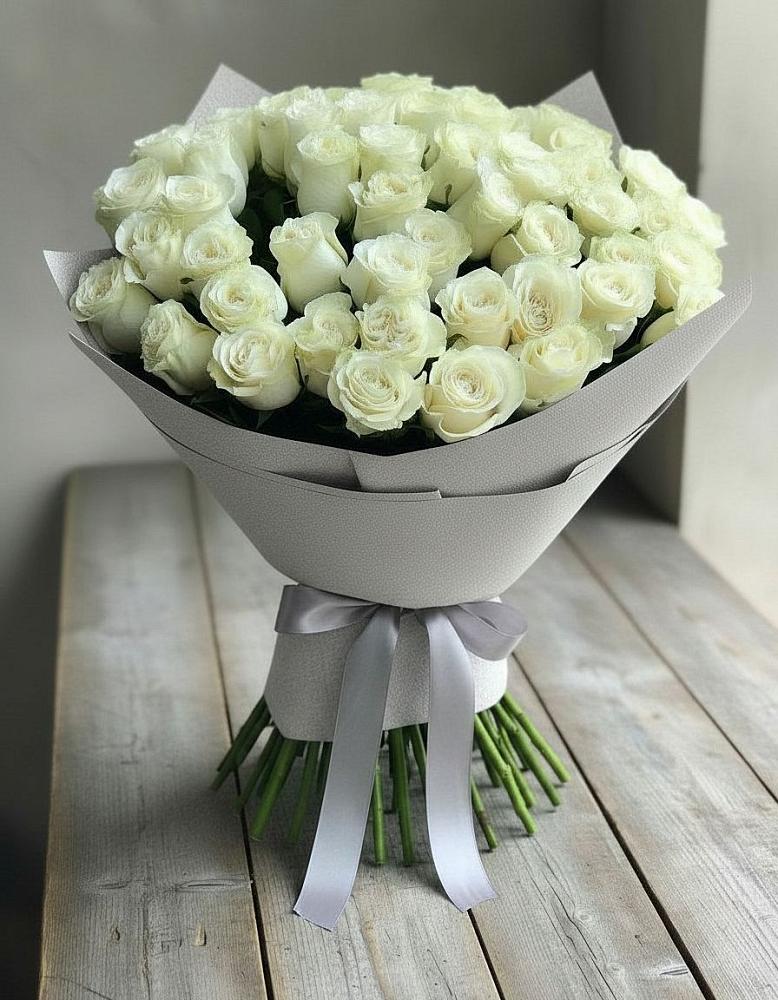 Букет 35 Белых роз в Куртамыше