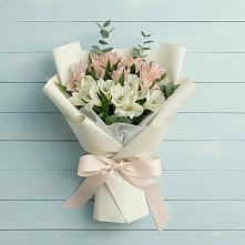 Букет цветов из:  Альстромерии в Куртамыше