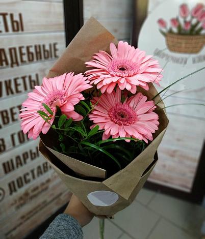 Букет цветов из: Герберы в Куртамыше