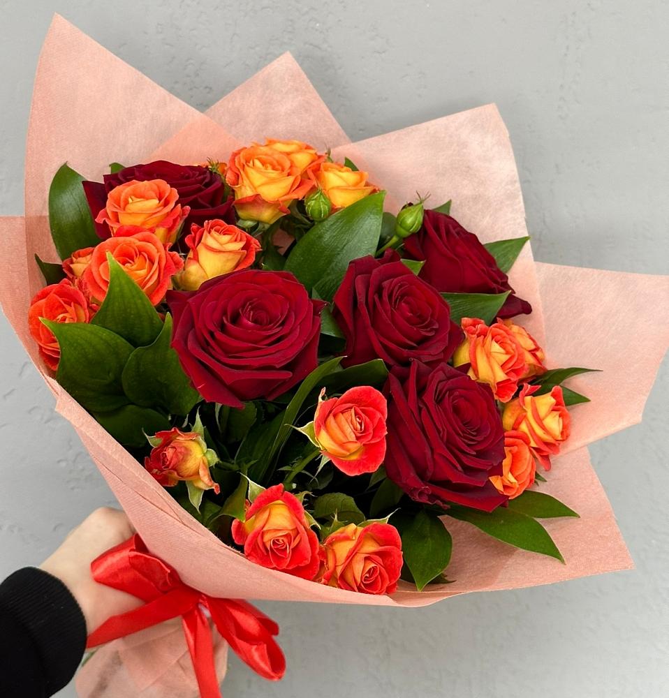 Букет Любовь и восторг в Куртамыше