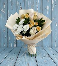 Букет цветов из:  Розы и Хризантемы #REPLACE_PRED# Куртамыше