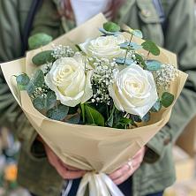 Букет Нежные грёзы в Куртамыше Букет цветов из: Розы в Куртамыше