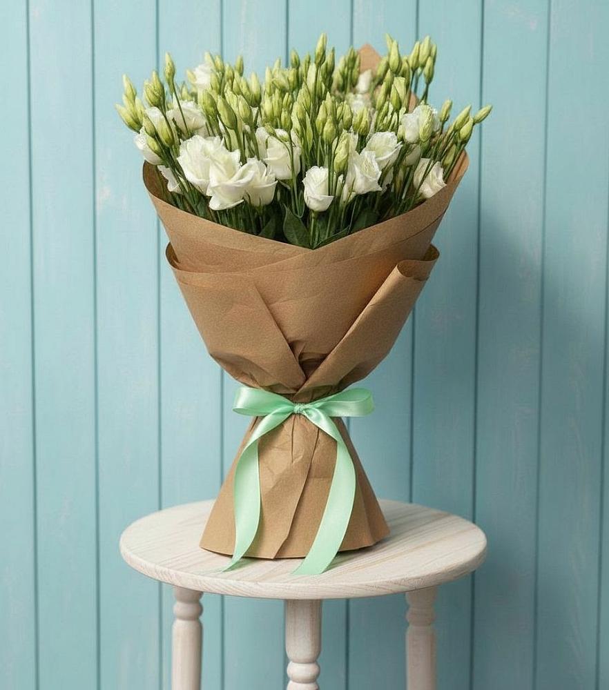 Букет цветов из: Лизиантусы в Куртамыше