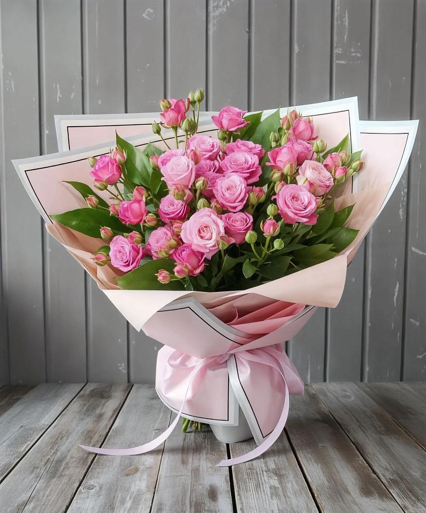Букет Розовый кустик в Куртамыше