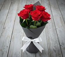 Букет 5 Красных роз Эдлесс Лав #REPLACE_PRED# Куртамыше