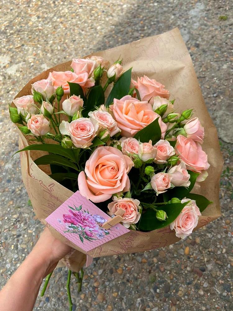 Букет нежное настроение в Куртамыше Букет цветов из: Розы в Куртамыше
