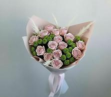 Букет цветов из:  Розы и Хризантемы #REPLACE_PRED# Куртамыше