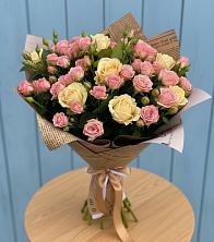 Букет цветов из:  Розы в Куртамыше