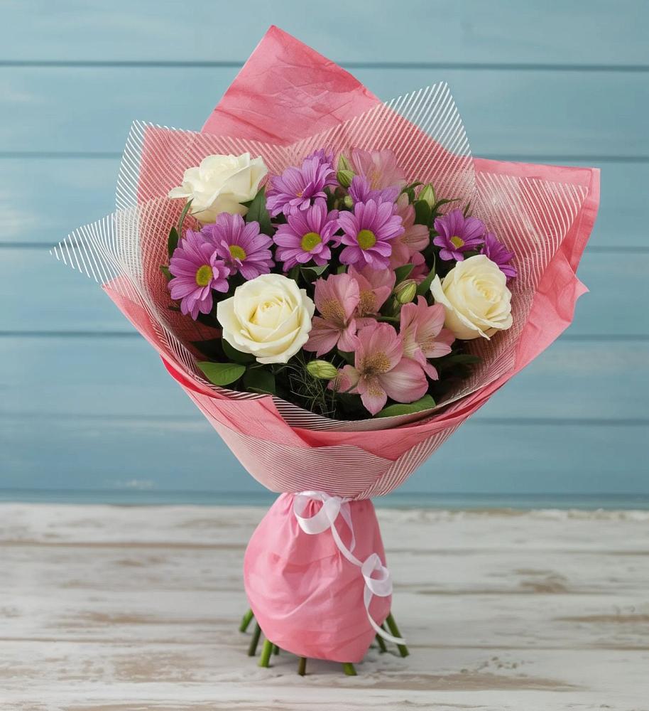 Букет цветов из: Герберы в Куртамыше