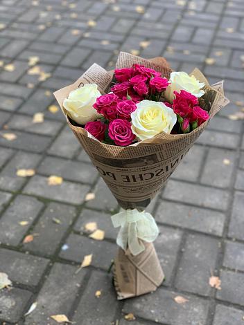 Букет цветов из: Розы в Куртамыше