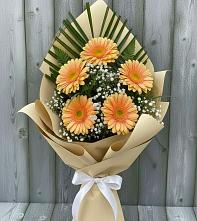 Букет цветов из:  Герберы #REPLACE_PRED# Куртамыше