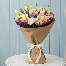 Букет цветов из:  Лизиантусы в Куртамыше